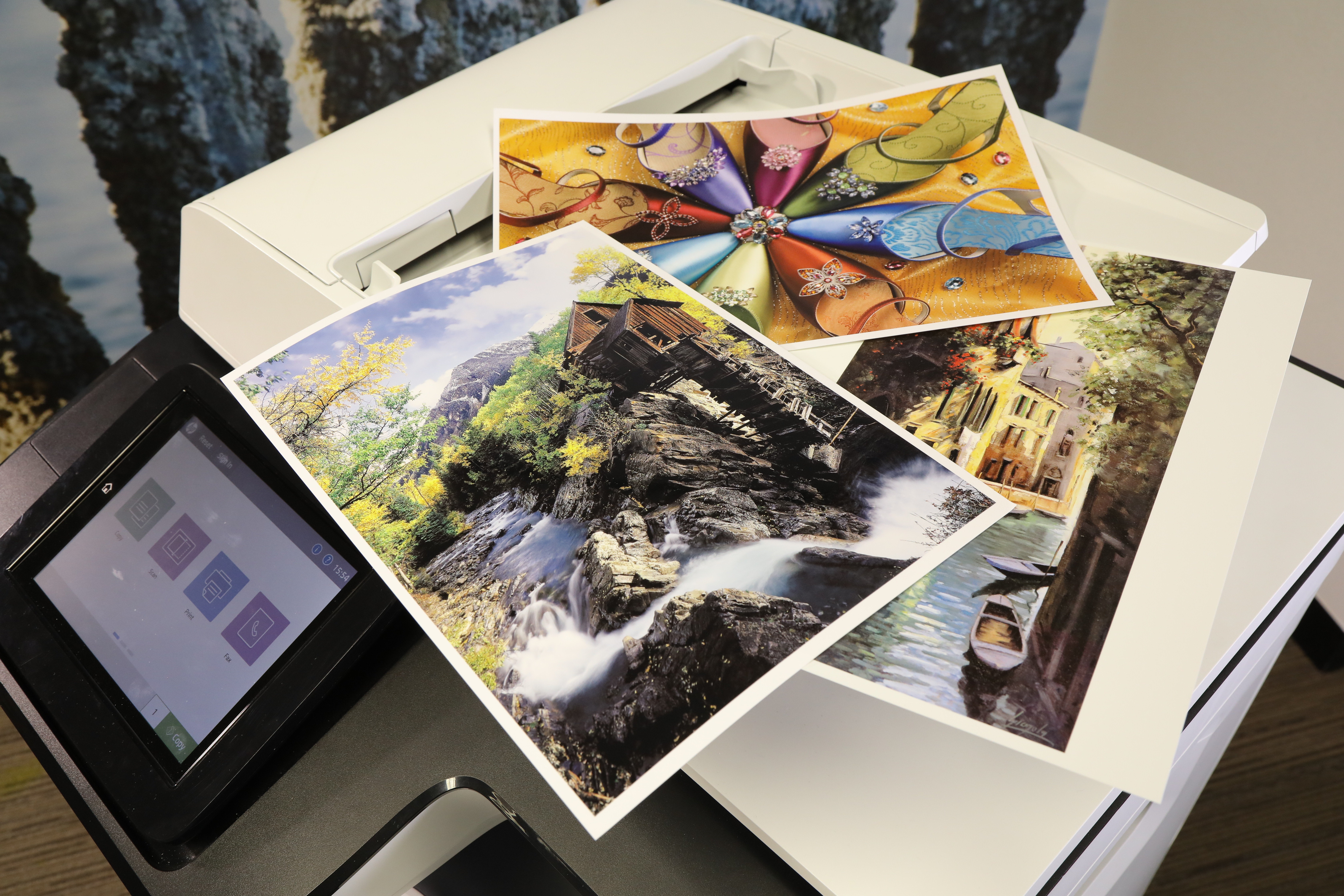 PageWide 打印機採用的顏料性油墨，能令圖像細緻鮮明，彩色相片打印效果媲美專業級鐳射打印機。