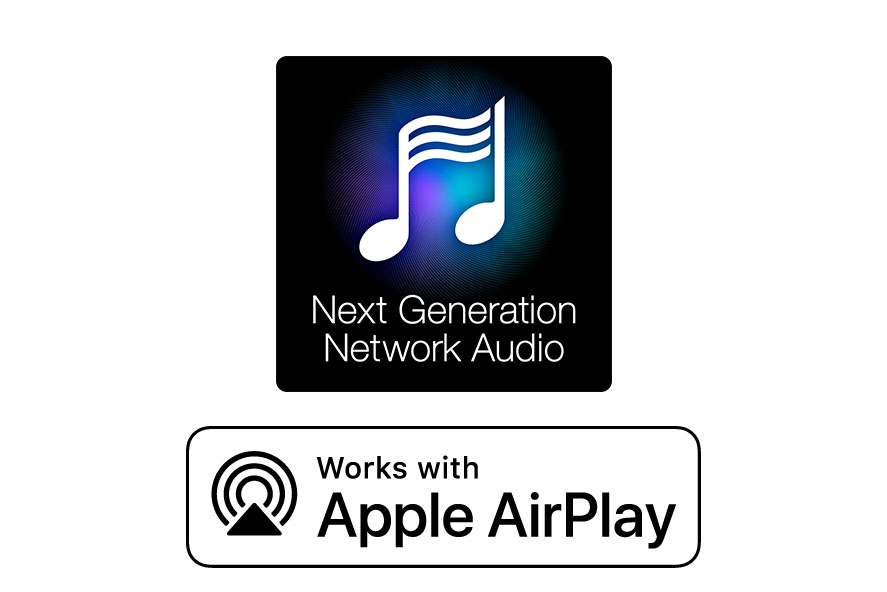 除 11 聲道輸出外，TX-RZ3400 支援最多網上串流音樂服務，包括 Roon 音樂平台、 Tidal 、 Spotify 、 TuneIn 、 Deezer，也支持 Apple AirPlay 2 和 Google Chromecast 。