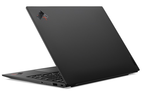 ThinkPad X1 Carbon Gen 9 使用碳纖物料生產背款，輕便之餘也带有更高剛性。